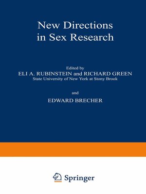 cover image of New Directions in Sex Research